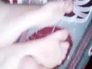 Arab Girl’s Hot Milk and Feet Webcam Show