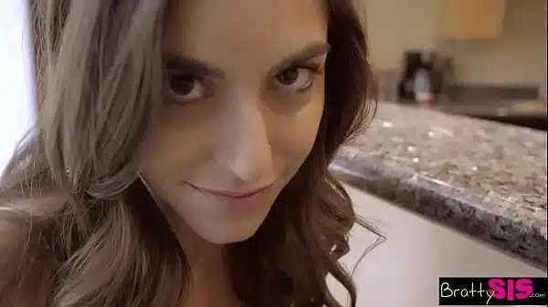 BrattySis – Almost Caught Sucking & Fucking My Step-Bro