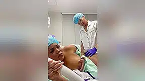 Fucks His Patient, And Leaves Her Tits Full Of Milk