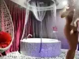 Horny fat arab housewife fingered on amateur hidden cam