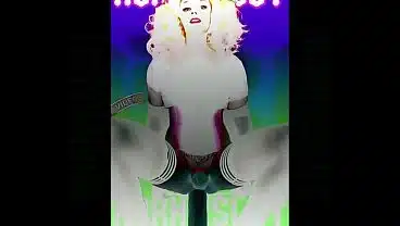Hornyislut – Cum Inside Me – Shemale fucks in the beat huge dildo in reverse cowgirl position and singing with music – Sex Party Music Video – 1080p