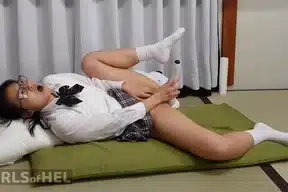 Japanese College Girl Tries Out Bondage And Anal – Shibari Ropes, Bwc