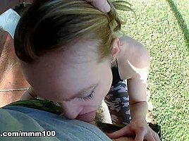 POV fuck with the beautiful French blonde Candys Chupa in leggings – MMM100