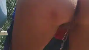 Pissing near car on the side of a busy mountain road – Angel Fowler