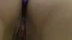 Playing with my butt plug