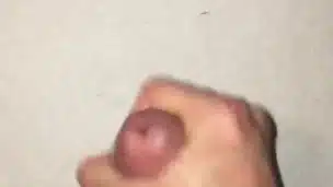 So horny I jack off my hot young Cock and jizz a lot